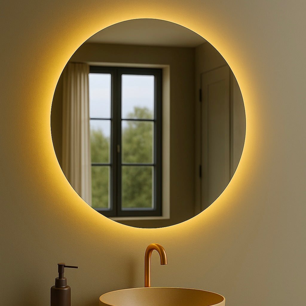Spiegel Tokyo - Ronde Spiegel - Indirecte Spotless Verlichting | Incl. Verwarming