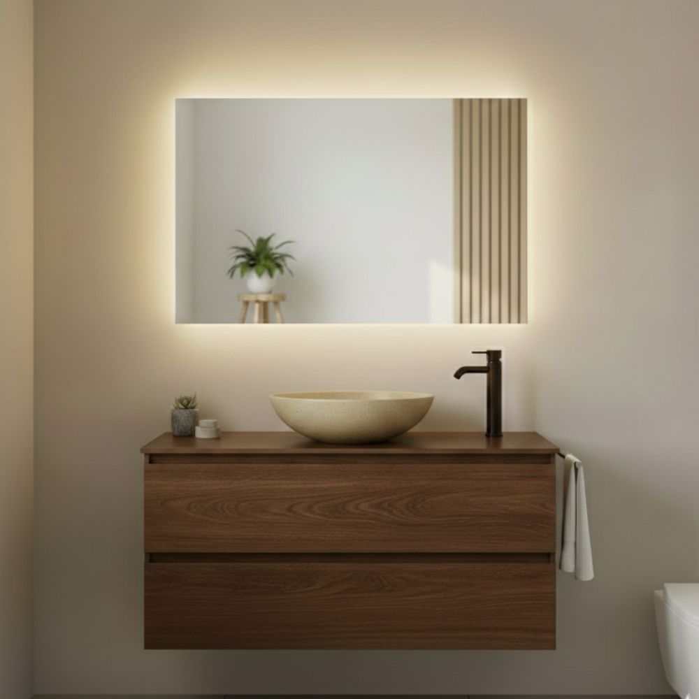 Spiegel Lisbon - Rechthoekige Spiegel - 100 x 70 cm