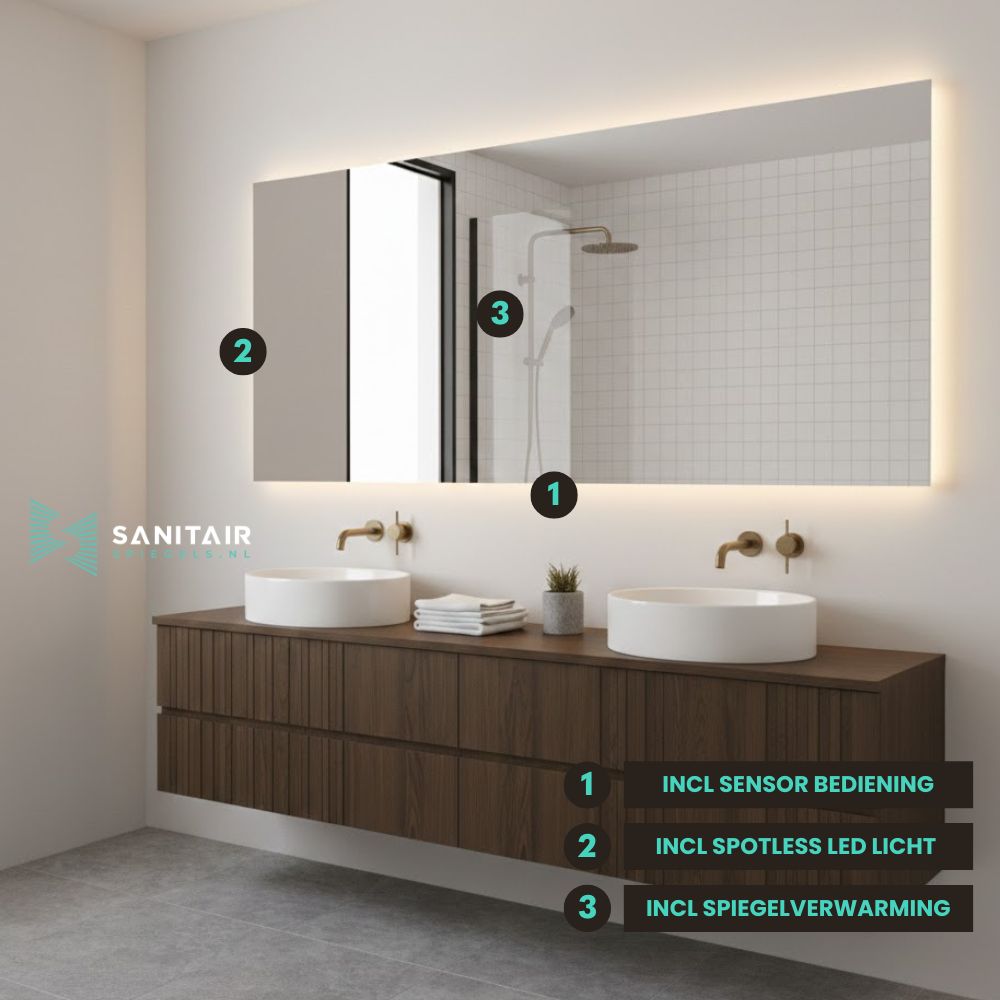 Spiegel Lisbon - Rechthoekige Spiegel - 160 x 70 cm