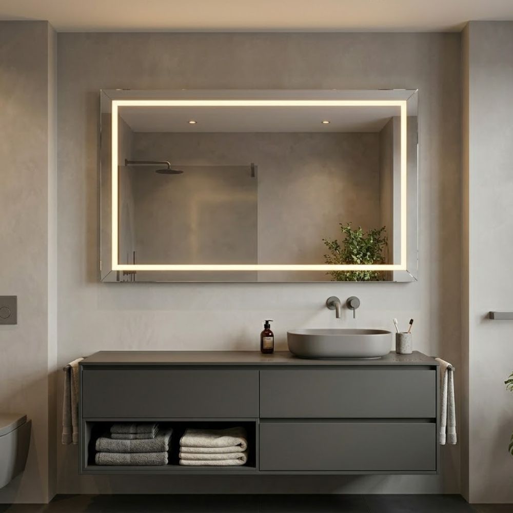 Spiegel Milan - Rechthoekige Spiegel - 120 x 70 cm