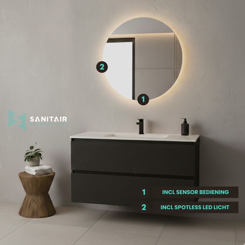 Spiegel Tokyo - Ronde Spiegel - Ø50 cm