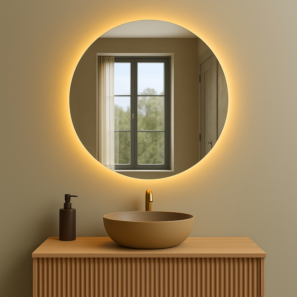 Spiegel Tokyo - Ronde Spiegel - Indirecte Spotless Verlichting | Incl. Verwarming