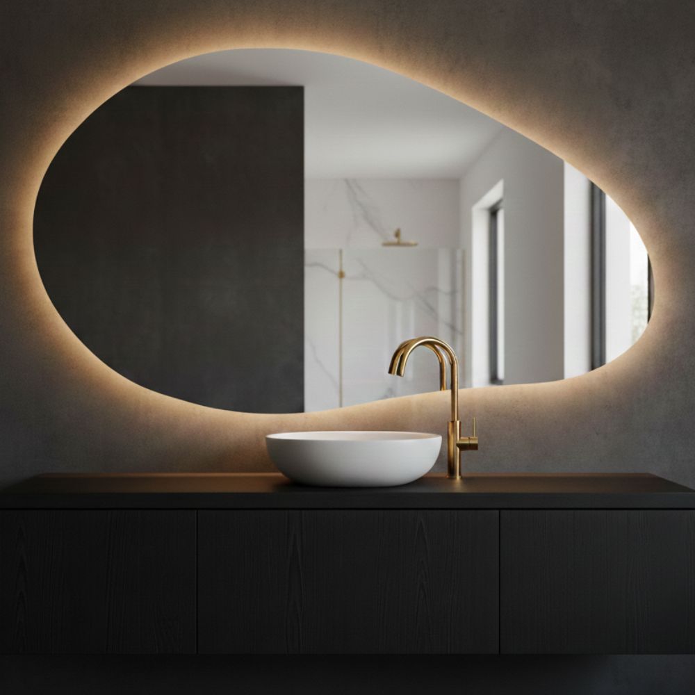 Spiegel Paris - Organische Vorm - 120 x 70 cm