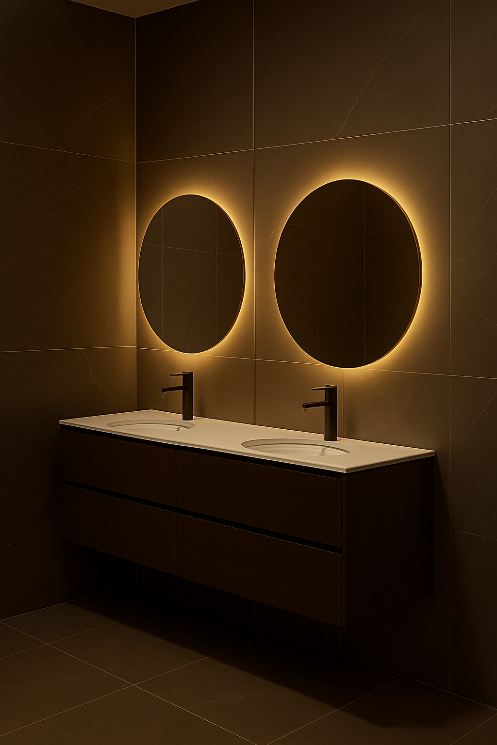 Spiegel Tokyo - Ronde spiegel - Indirecte Spotless Verlichting | Incl. Verwarming