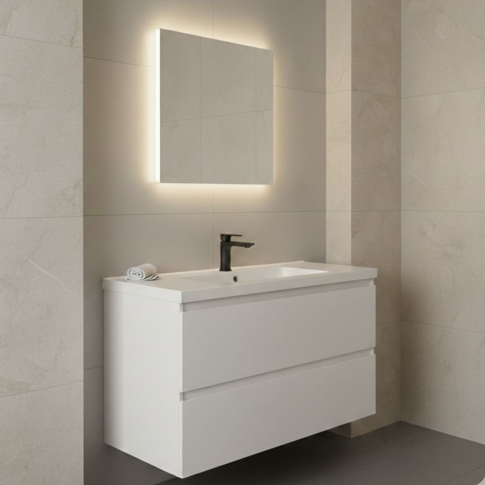 Spiegel Lisbon - Rechthoekige Spiegel -  70 x 70 cm