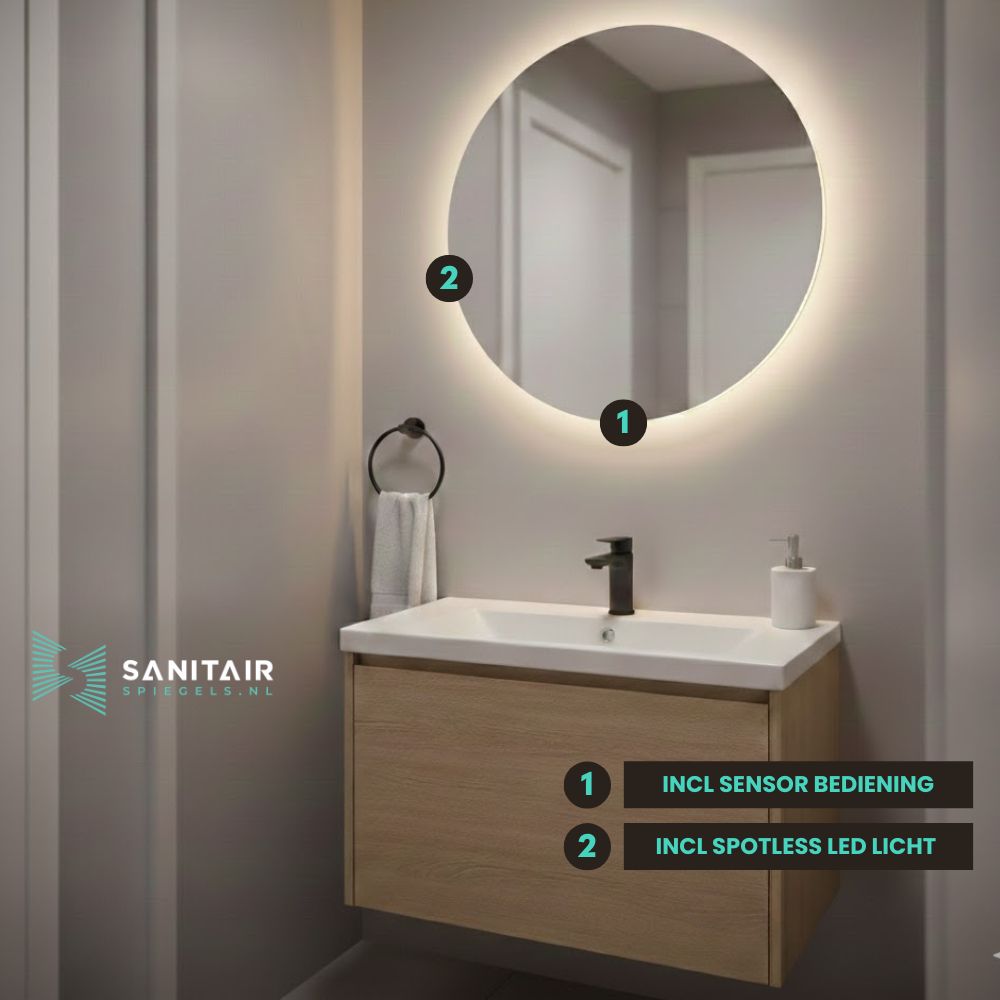 Spiegel Tokyo - Ronde Spiegel - Ø40 cm