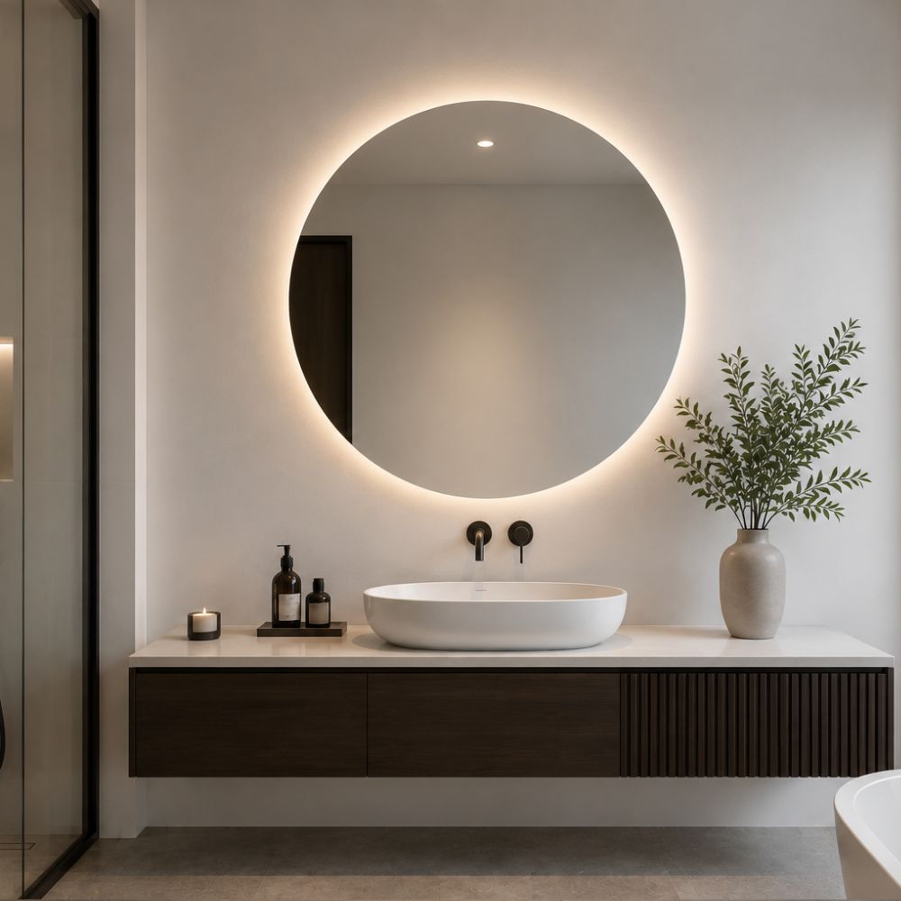 Tokyo - Ronde Badkamerspiegel Ø100 cm - LED & Anti-Condens